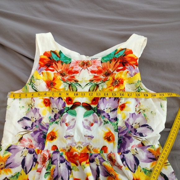 Like New! Robbie Bee Floral Cotton Dress - Picture 5 of 5